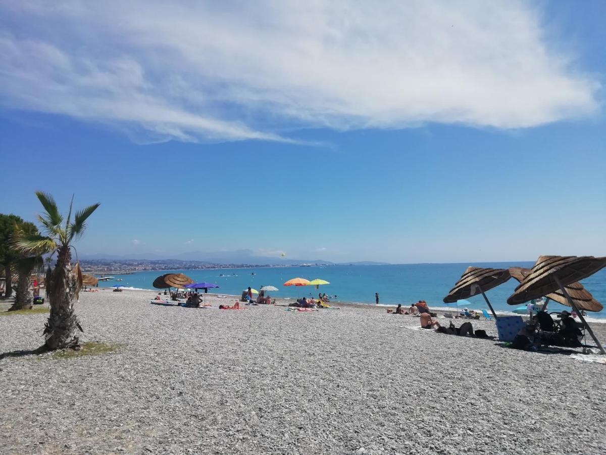 Cote D'Azur Joli Studio 50M Plage, Climatisation , Parking. Villeneuve-Loubet Eksteriør billede